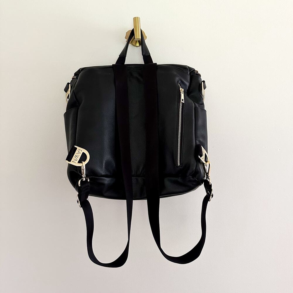 Fawn Design Zip-Around Convertible Backpack Black - Picture 5 of 13